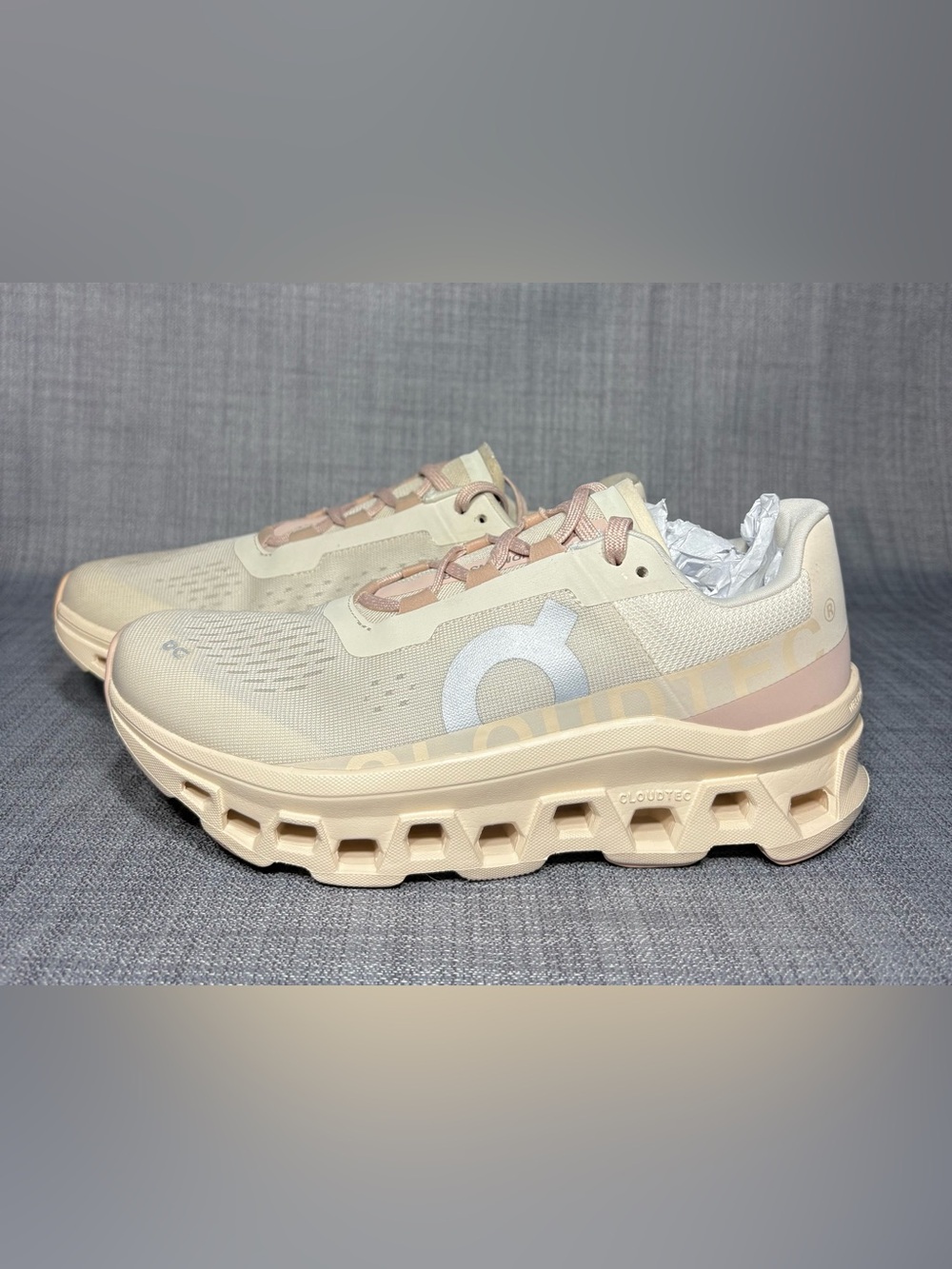 On Women's Cloudminster Training Shoes Moon / Fawn Size 8.5 - Picture 4 of 8